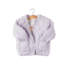 Purple quilted jacket